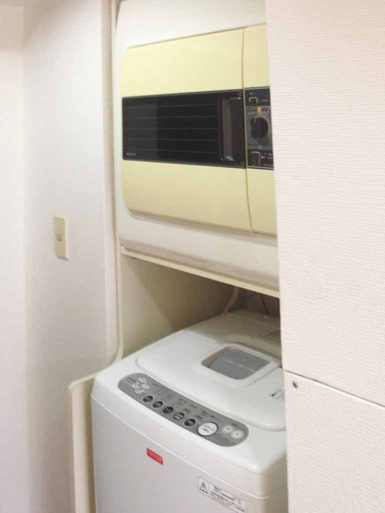 備え付けの家電